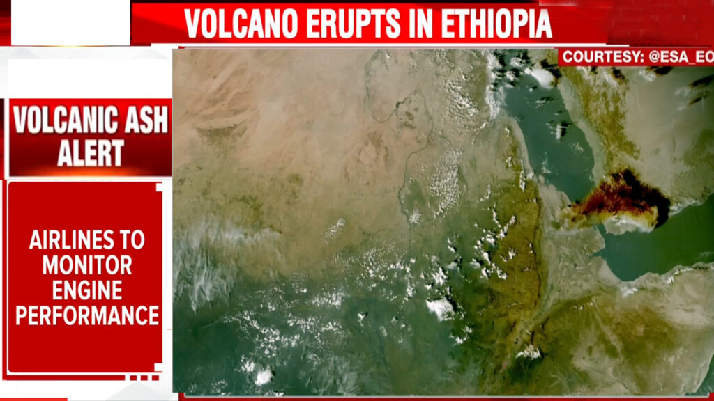 Ethiopian Volcano’s Ash Reaches India: Why Flights Suffered but Delhi’s Air Didn’t 1 002 1